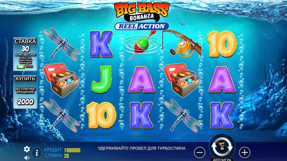 Big Bass Bonanza Reel Action 2